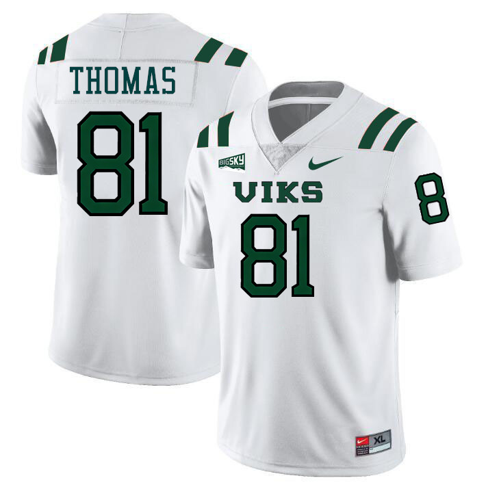 Portland State Vikings #81 Julius Thomas College Footbaall Jerseys,Uniforms Stitched-White